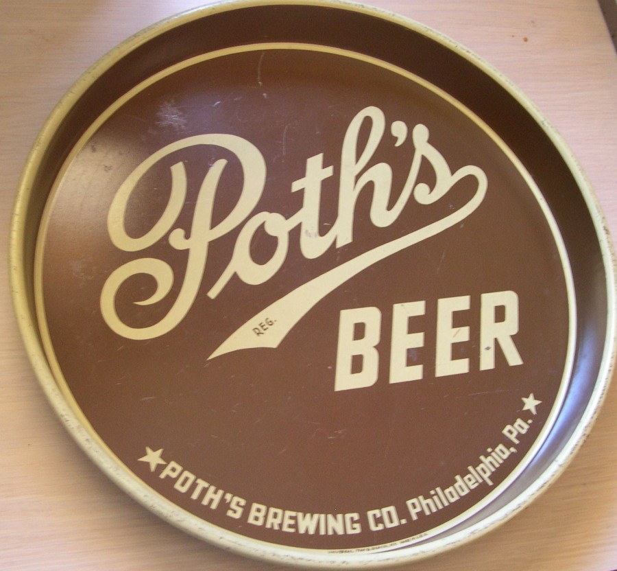 Poth's Beer Tray